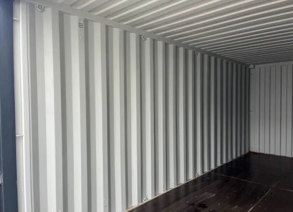 Conteneur de stockage 20 pieds avec volet roulant et porte d'entrée – Image 5