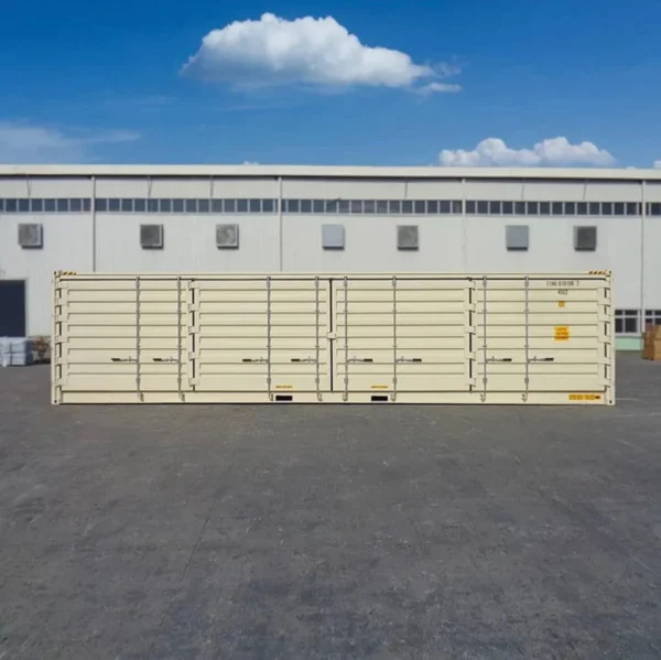 CONTENEUR MARITIME DE 40 PIEDS OPEN SIDE